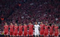 Fussball 1. Bundesliga Saison 17/18: FC Bayern Muenchen - Bayer 04 Leverkusen