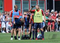 1. Fussball Bundesliga : Training beim FC Bayern Muenchen