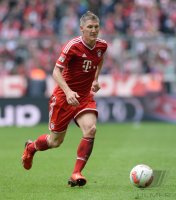 Fussball 1. Bundesliga  Saison  2012/2013:  Bastian Schweinsteiger (FC Bayern Muenchen)