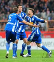 FUSSBALL, 1. BUNDESLIGA, 30. Spieltag: Bochum jubelt