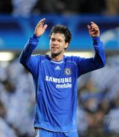 Fussball CHL  Viertelfinale:  JUBEL BALLACK (FC Chelsea)