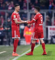 Fussball  1.Bundesliga   Saison 17/18: FC Bayern Muenchen - SV Werder Bremen