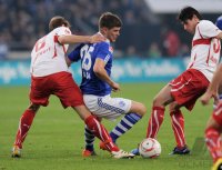 Fussball 1. Bundesliga  Saison 2010/2011: FC Schalke 04  - VfB Stuttgart