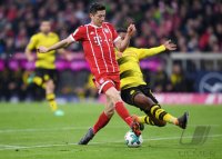 Fussball  1.Bundesliga   Saison 17/18: FC Bayern Muenchen - Borussia Dortmund