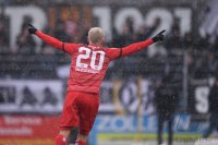 Fussball Regionalliga Sued 2022/2023 20. Spieltag 10.12.2022 TSG Balingen - VfR Aalen