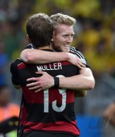 FUSSBALL WM 2014, HALBFINALE: Brasilien - Deutschland