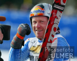 SKI   Weltcup  Super G Herren; JUBEL; Sieger Didier Cuche (SUI)