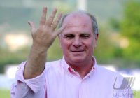 Fussball 1. Bundesliga Saison   2011/2012 : Praesident Uli Hoeness (FC Bayern Muenchen)
