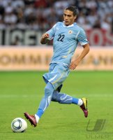 Fussball International EM 2012 Testspiel: Martin CACERES (Uruguay)