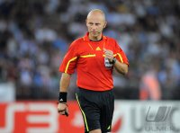 Fussball CHL  Saison 2011/2012:  Schiedsrichter Laurent Duhamel (FRA)