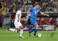 Fussball International Europameisterschaft 2012: England - Italien