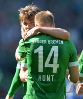 Fussball, 1. Bundesliga  Saison 2013/2014: SV Werder Bremen - Hertha BSC Berlin