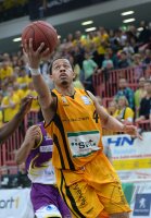 Basketball 1. Bundesliga  13/14  Walter Tigers Tuebingen - Phoenix Hagen