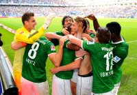 Fussball Saison 1. Bundesliga  Saison 2013/2014: Hamburger SV - SV Werder Bremen