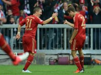 Fussball 1. Bundesliga, Saison 2011/2012:  FC Bayern Muenchen - VfB Stuttgart