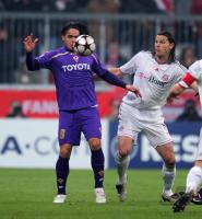 FUSSBALL  International CHL 09/10 : FC Bayern  Muenchen  - AC Florenz