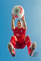 FUSSBALL Fotoshooting Xherdan Shaqiri (FC Bayern Muenchen)