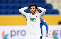 Fussball 1. Bundesliga Saison 21/22: TSG 1899 Hoffenheim - FC Augsburg