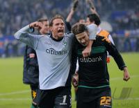 Fussball UEFA Cup Halbfinale  08/09  Hamburger SV - Werder Bremen