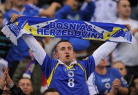 Fussball International EM 2012-Qualifikation: Bosnien-Herzegowina Fan