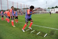 Fussball 1. Bundesliga 12/13: Training beim FC Bayern Muenchen