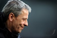 Fussball 1. Bundesliga, Saison 2011/2012: Trainer Lucien Favre (Borussia Moenchengladbach)