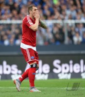 Fussball, 1. Bundesliga  Saison 2014/2015 Relegation: Karlsruher SC - Hamburger SV