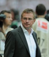 Fussball 1. Bundesliga  Saison 2011/2012:  Trainer Ralf Rangnick (FC Schalke 04)