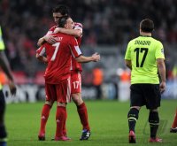 Fussball Champions League: FC Bayern  Muenchen  - FC Basel