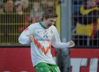 Fussball 1. Bundesliga  Saison 2010/2011:  SC Freiburg - SV Werder Bremen