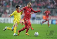 Fussball CHL  Saison 2011/2012:  FC Bayern Muenchen - FC Villarreal