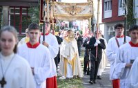 Fronleichnamsprozession 2025 in Rottenburg