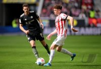 Fussball 1. Bundesliga  Saison  2025/2026  28. Spieltag SC Freiburg - FC Bayern Muenchen