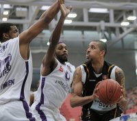 Basketball  1. Bundesliga  10/11:  Walter Tigers Tuebingen -  BG Goettingen