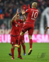 Fussball 1. Bundesliga Saison 15/16: FC Bayern Muenchen - 1. FSV Mainz 05