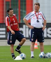 Fussball 1. Bundesliga: Training beim FC Bayern Muenchen