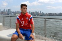 FUSSBALL 1. Bundesliga 14/15: Juan Bernat (FC Bayern Muenchen)