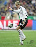 Fussball Nationalmannschaft: JANSEN Einzelaktion am Ball