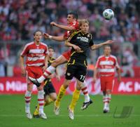 Fussball 1. Bundesliga 2008/2009  FC Bayern Muenchen - Bayer Leverkusen