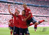 Fussball 1. Bundesliga Saison 18/19: FC Bayern Muenchen - Bayer 04 Leverkusen