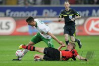 Fussball 1. Bundesliga 10/11:  Eintracht Frankfurt - SV Werder Bremen