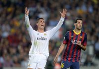 FUSSBALL Primera Division 13/14: Enttaeuschung Cristiano Ronaldo (Real Madrid)