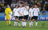 FUSSBALL WM 2010  HALBFINALE:  Deutschland - Spanien