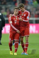 Fussball  1. Bundesliga  13/14: FC Bayern Muenchen - Bayer Leverkusen
