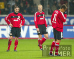 Fussball Bundesliga: Leverkusen - Cottbus, Lev enttaeuscht