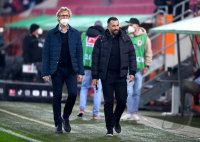 Fussball 1. Bundesliga Saison 21/22: FC Augsburg - FC Bayern Muenchen