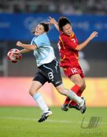 FUSSBALL  Olympia 2008   Vorrunde  Frauen   China - Argentinien