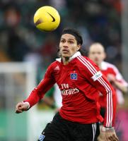 Fussball 1. Bundesliga: Hamburg, GUERRERO Einzelaktion