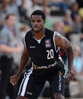 Basketball 1. Bundesliga 2012/2013 Testspiel:  Walter Tigers Tuebingen - Neckar Riesen Ludwigsburg