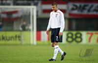 Fussball International  Testspiel Oesterreich - England